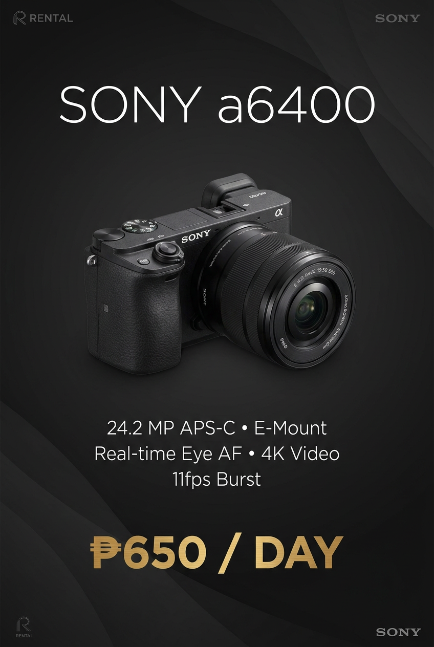Sony A6400